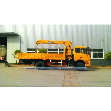 4x4 Truck Supplier China, 6300kgs Dongfeng Truck Crane Manufacturer China