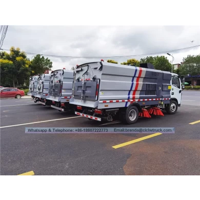 Camion de balayeur de 5 ans, prix du camion de balayeur de route