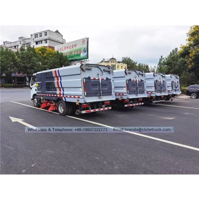 Camion de balayeur de 5 ans, prix du camion de balayeur de route