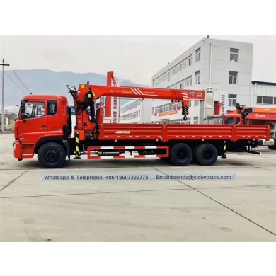 6x4 Dongfeng Kinland 12 ton camion grue