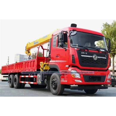 6x4 Dongfeng Kinland 12 ton camion grue
