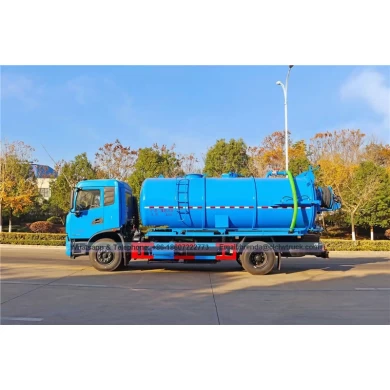 8000 Liters 2100 Gal DONGFENG Sewer  Tanker Truck