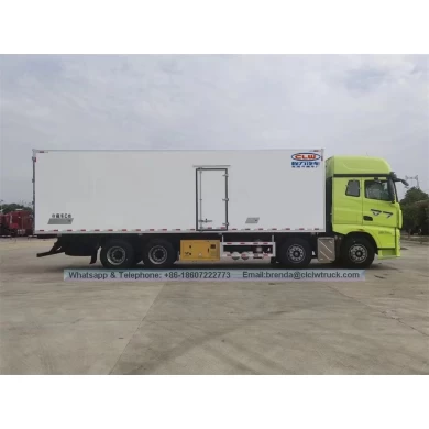 9.6 metros Faw Jiefang J7 Transmisión automática Camión refrigerado Venta directa Venta de carga Alimentos Refrigerados REEFER REEFER Camión de caja fría