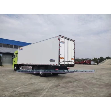 9.6 metros Faw Jiefang J7 Transmisión automática Camión refrigerado Venta directa Venta de carga Alimentos Refrigerados REEFER REEFER Camión de caja fría