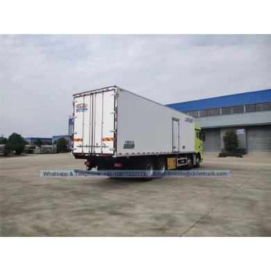 9.6 metros Faw Jiefang J7 Transmisión automática Camión refrigerado Venta directa Venta de carga Alimentos Refrigerados REEFER REEFER Camión de caja fría