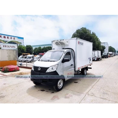 Nhà cung cấp xe tải tủ lạnh Changan ở Trung Quốc, xe tải tủ lạnh mini, xe tải tủ lạnh 4x2
