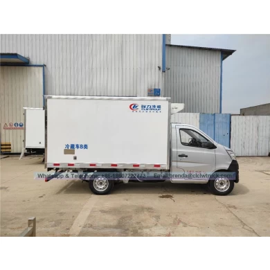 Nhà cung cấp xe tải tủ lạnh Changan ở Trung Quốc, xe tải tủ lạnh mini, xe tải tủ lạnh 4x2