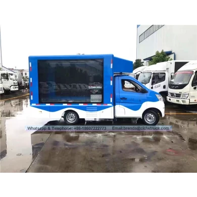 China Changan P4-P8 mini exhibición camión publicitaria