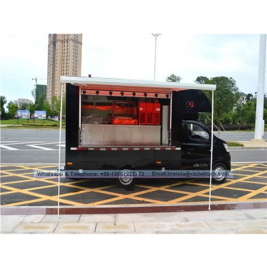 ChangAn brand bigger food truck, 4x2 ice cream vehicle for sale