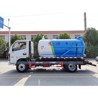 Xe xử lý nước thải tốt nhất của Trung Quốc 5000L 6 CBM Tanker Tanker SWUT