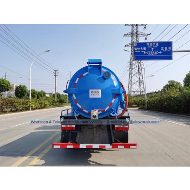 Xe xử lý nước thải tốt nhất của Trung Quốc 5000L 6 CBM Tanker Tanker SWUT