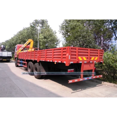 Mounted Chine Dongfeng 10-12 tonnes hydraulique Grue pour camion, Télescopique Grue Fournisseur
