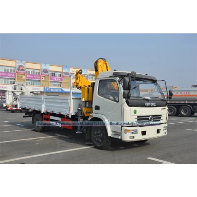 Chine Folding Grue Fournisseur, sur camion pliant constructeur grue En Chine, 4000kgs Camion-grue Fabricant Chine