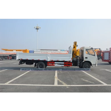 Chine Folding Grue Fournisseur, sur camion pliant constructeur grue En Chine, 4000kgs Camion-grue Fabricant Chine