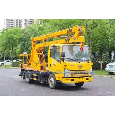 Camion de plate-forme aérienne FAW FAW FAW, Truck de travail de 13 mètres de haut