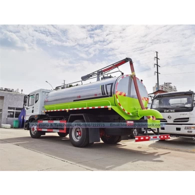 China Dongfeng Kingrun 10200 Litros 2.640 galones de succión fecal de camiones