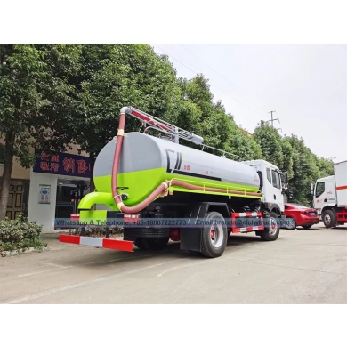 China Dongfeng Kingrun 10200 Litros 2.640 galones de succión fecal de camiones