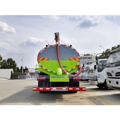 China Dongfeng Kingrun 10200 Litros 2.640 galones de succión fecal de camiones