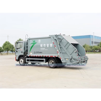 DFAC 4x2 Camina de basura de compresión de 8cbm