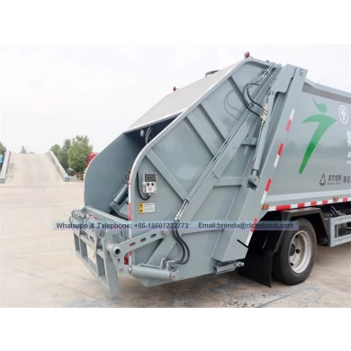 DFAC 4x2 Camina de basura de compresión de 8cbm