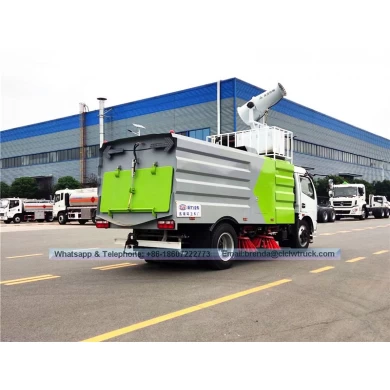DFAC 4x2 Small Road Sweeper Truck avec plus de fonction à vendre