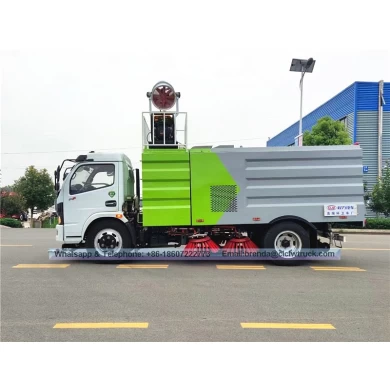 DFAC 4x2 Small Road Sweeper Truck avec plus de fonction à vendre