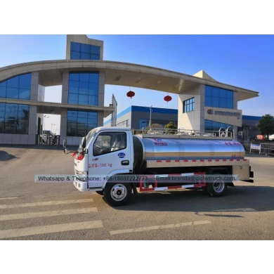 Xe tải vận chuyển sữa tươi DFAC Duolika 5 CBM