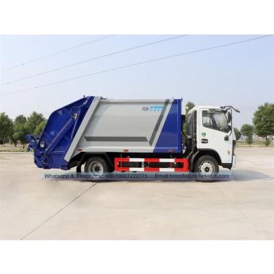 Dongfeng 5-7m3 Compression Garbage Truck (نظام التحكم التلقائي واليدوي)