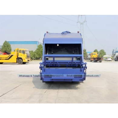 Dongfeng 5-7m3 Compression Garbage Truck (نظام التحكم التلقائي واليدوي)