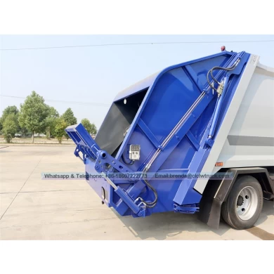 Dongfeng 5-7m3 Compression Garbage Truck (نظام التحكم التلقائي واليدوي)