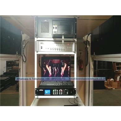 Dongfeng 4*2 camión LED móvil