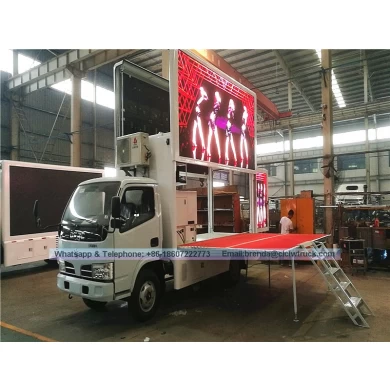 Dongfeng 4*2 camión LED móvil