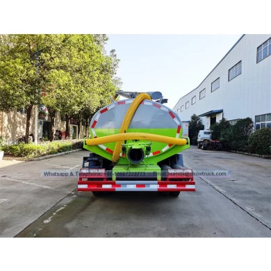 Ổ đĩa tay trái của Dongfeng hoặc ổ đĩa tay phải 4x2 4x4 7CBM 7M3 7000L 7000 lít giá xe tải hút trong phân