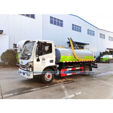 Ổ đĩa tay trái của Dongfeng hoặc ổ đĩa tay phải 4x2 4x4 7CBM 7M3 7000L 7000 lít giá xe tải hút trong phân
