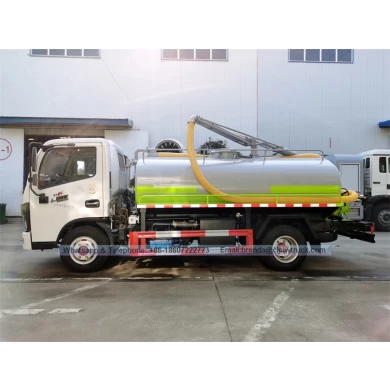 Ổ đĩa tay trái của Dongfeng hoặc ổ đĩa tay phải 4x2 4x4 7CBM 7M3 7000L 7000 lít giá xe tải hút trong phân