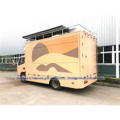 DongFeng brand fashion model- mobile ice cream truck- fast food truck for sale