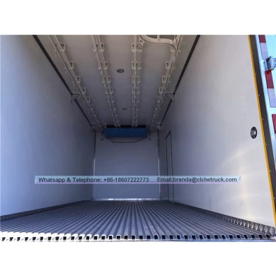 Dongfeng 12-16 tonnes réfrigérateur Frozen Fish Transport Truck