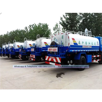 Dongfeng 15000公车供应商中国，4x2 15cbm水轮卡车制造商
