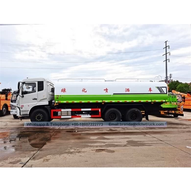 Dongfeng 20000Liter Water Truck Fournisseur, camion à eau de 20cbm, vente de camions à eau 6x4 en Chine