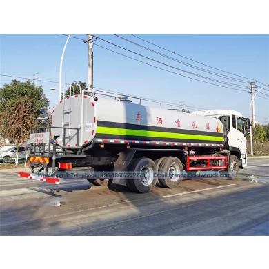 Dongfeng 25000liter Water Truck fournisseur à vendre chine, 6x4 25cbm camion-réservoir d'eau