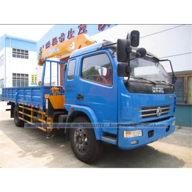 Dongfeng 4000 kgs montada en camión grúa XCMG, China montada en camión grúa Fabricante
