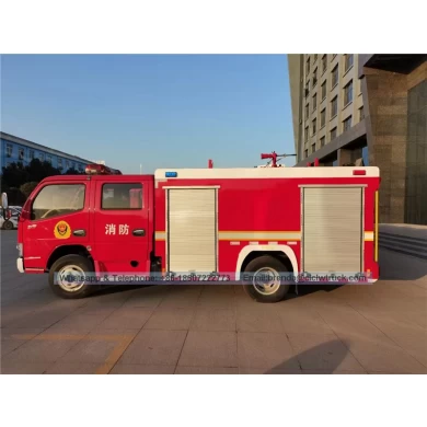 Dongfeng 4000Liter fournisseur de camion de pompiers Chine, 4X2 4CBM réservoir d'eau fabricant feu de camion de combat