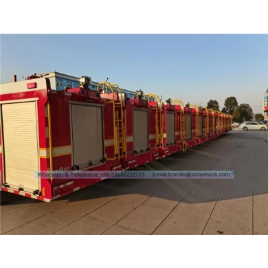 Dongfeng 4000Liter fournisseur de camion de pompiers Chine, 4X2 4CBM réservoir d'eau fabricant feu de camion de combat