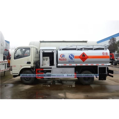 Dongfeng 4x2 pequeña 5000L camión cisterna de combustible