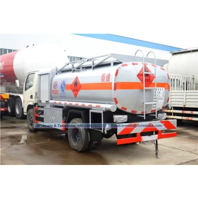 Dongfeng 4x2 pequeña 5000L camión cisterna de combustible