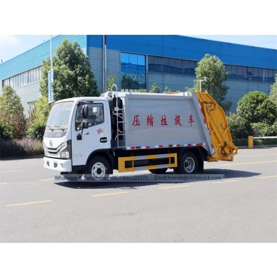 Dongfeng 6M3垃圾车，压缩垃圾车