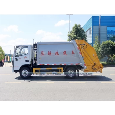 Dongfeng 6M3垃圾车，压缩垃圾车