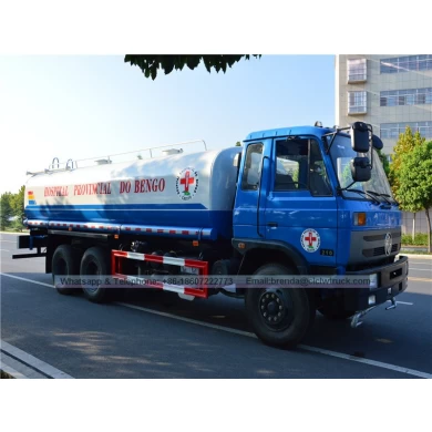 Dongfeng 6x4 20000liter 4400 galones de agua Tank Truck