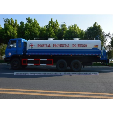 Dongfeng 6x4 20000liter 4400 galones de agua Tank Truck