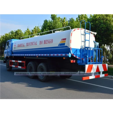 Dongfeng 6x4 20000liter 4400 galones de agua Tank Truck